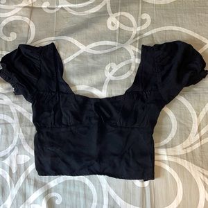 Black urban outfitters blouse